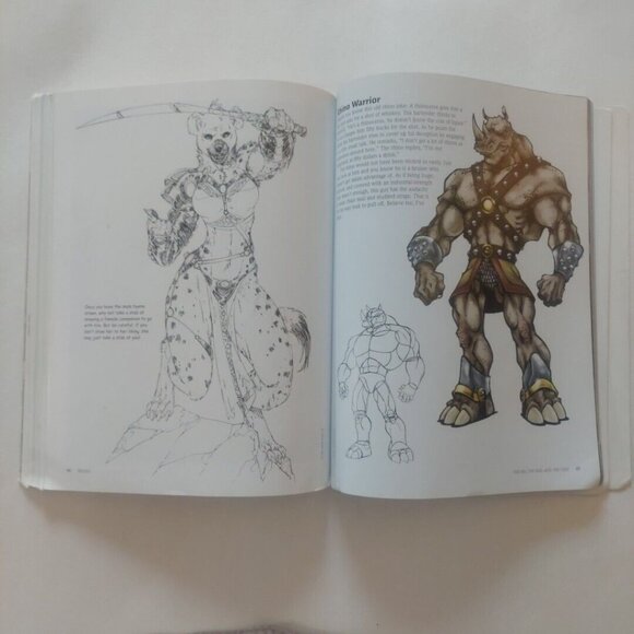 Freaks! : How to Draw Fantastic Fantasy Creatures - Picture 10 of 11